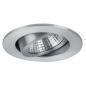 Preview: Brumberg 12261253 LED-Einbaustrahler 350 mA, 7 W, 38°, 2.700 K, rund, schwenkbar, alu mat