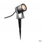 Preview: ARDEBO.de - 1002201 LED SPIKE, LED Outdoor Erdspießleuchte, anthrazit, IP55, 3000K, 40°