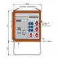 Preview: Walther Werke WV0315R1 Verteilerschrank 44kVA mit RCD Typ B und RCD Typ A, 10 LS, 4 CEE-Abgäng