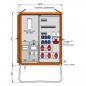 Preview: Walther Werke WAV0179R1 Anschlussverteilerschrank 55kVA mit Zählerplatz, 2 RCDs Typ B, 13 LS, 