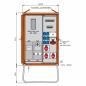 Preview: ARDEBO.de - WAV0170R1 Anschlussverteilerschrank 44kVA mit Zählerplatz, 2 RCDs TypB, 4 CEE-Ab