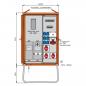 Preview: Walther Werke WAV0170R1 Anschlussverteilerschrank 44kVA mit Zählerplatz, 2 RCDs TypB, 4 CEE-Ab