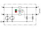 Preview: Dehn + Söhne BCO CL2 BE 12 Kompakter Kombi-Ableiter für 2 Einzeladern BLITZDUCTORconnect mit 