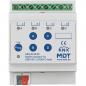 Preview: MDT technologies AKS-0416.03 Schaltaktor 4-fach, 4TE, REG, 16 A, 230 V AC, C-Last, Standard, 140 