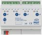 Preview: ARDEBO.de - AKD-0401.02 Dimmaktor 4-fach, 6TE REG, 250 W, 230 V AC mit Wirkleistungsmessung