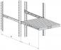 Preview: Newlec NNCZFB1HEAZ.01 19" 1HE Fachboden ausziehbar, ET 550..650 mm, 30 kg, ST 800, RAL7