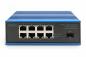 Preview: Newlec NNETSWINDGBE8+1SFPUMRPOE.01 Industrial 8xRJ45+1x SFP Gigabit  Ethernet Switch, D