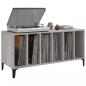 Preview: Plattenschrank Grau Sonoma 100x38x48 cm Holzwerkstoff