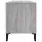 Preview: Plattenschrank Grau Sonoma 100x38x48 cm Holzwerkstoff