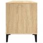 Preview: Plattenschrank Sonoma-Eiche 100x38x48 cm Holzwerkstoff