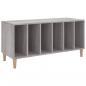 Preview: Plattenschrank Grau Sonoma-Eiche 100x38x48 cm Holzwerkstoff