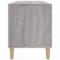 Preview: Plattenschrank Grau Sonoma-Eiche 100x38x48 cm Holzwerkstoff