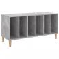 Preview: Plattenschrank Betongrau 100x38x48 cm Holzwerkstoff