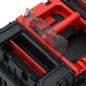 Preview: Werkzeug-Trolley Schwarz und Rot Polypropylen