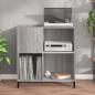 Preview: Plattenschrank Grau Sonoma 84,5x38x89 cm Holzwerkstoff