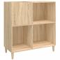 Preview: Plattenschrank Sonoma-Eiche 84,5x38x89 cm Holzwerkstoff