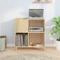 Preview: Plattenschrank Sonoma-Eiche 84,5x38x89 cm Holzwerkstoff