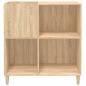 Preview: Plattenschrank Sonoma-Eiche 84,5x38x89 cm Holzwerkstoff