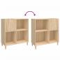 Preview: Plattenschrank Sonoma-Eiche 84,5x38x89 cm Holzwerkstoff