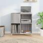 Preview: Plattenschrank Grau Sonoma 84,5x38x89 cm Holzwerkstoff