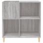 Preview: Plattenschrank Grau Sonoma 84,5x38x89 cm Holzwerkstoff