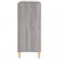 Preview: Plattenschrank Grau Sonoma 84,5x38x89 cm Holzwerkstoff