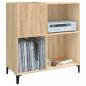 Preview: Plattenschrank Sonoma-Eiche 84,5x38x89 cm Holzwerkstoff