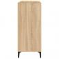 Preview: Plattenschrank Sonoma-Eiche 84,5x38x89 cm Holzwerkstoff