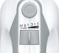 Preview: Bosch ErgoMixx MFQ36440 Handmixer, 450 W, 5 Geschwindigkeitsstufen, spülmaschinengeeignet, weiß