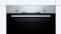 Preview: Bosch HBA530BR1 Serie 2 EEK: A Einbaubackofen, 59,4cm breit, 71 L, 3D Heißluft, EcoClean Direct, edelstahl