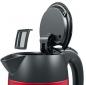 Preview: Bosch TWK3P424 Wasserkocher, 2400W, 1,7L, Anti-Rutsch-Füße, Easy storage, 360° kabellos, rot