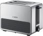 Preview: ARDEBO.de Bosch TAT7S25 Kompakt Toaster, 1050 W, Brötchenaufsatz, Auftaufunktion, automatische Abschaltung, automatische Brotzentrierung, Grau
