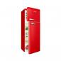 Preview: ARDEBO.de Bomann DTR 353.1 Retro Kühlschrank, 55 cm breit, 208 L, Stufenlose Temperatureinstellung, Abtauautomatik, Innenraumbeleuchtung, rot