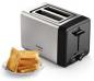 Preview: Bosch TAT4P420DE Kompakt Toaster, 970W, DesignLine, Auftau- und Aufwärmfunktion, Gleichmäßiges Röstbild, Edelstahl