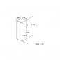 Preview: Bosch KIF81PFE0 Einbaukühlschrank, Nischenhöhe: 177,5cm, 289l, Festtürtechnik, VarioShelf, SuperKühlen