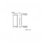 Preview: Bosch KIL72AFE0 Einbaukühlschrank, Nischenhöhe: 158cm, 248l, Festtürtechnik, SuperKühlen, VarioShelf