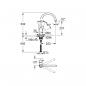 Preview: GROHE BauEdge Einhand-Spültischbatterie, DN 15, chrom (31367001)