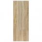 Preview: Wandschrank Sonoma-Eiche 34,5x34x90 cm Holzwerkstoff