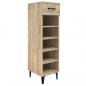 Preview: Schuhschrank Sonoma-Eiche 30x35x105 cm Holzwerkstoff