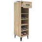 Preview: Schuhschrank Sonoma-Eiche 30x35x105 cm Holzwerkstoff