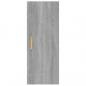 Preview: Wandschrank Grau Sonoma 34,5x34x90 cm Holzwerkstoff