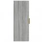 Preview: Wandschrank Grau Sonoma 34,5x34x90 cm Holzwerkstoff