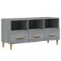 Preview: TV-Schrank Grau Sonoma 102x36x50 cm Holzwerkstoff