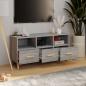 Preview: TV-Schrank Grau Sonoma 102x36x50 cm Holzwerkstoff