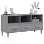 Preview: TV-Schrank Grau Sonoma 102x36x50 cm Holzwerkstoff