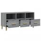 Preview: TV-Schrank Grau Sonoma 102x36x50 cm Holzwerkstoff