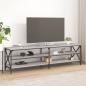 Preview: ARDEBO.de - TV-Schrank Grau Sonoma 180x40x50 cm Holzwerkstoff