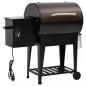 Preview: Pelletgrill mit Ablage Schwarz 94 cm Eisen