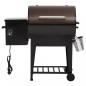 Preview: Pelletgrill mit Ablage Schwarz 94 cm Eisen