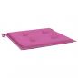 Preview: Gartenstuhl-Kissen 6 Stk. Rosa 50x50x3 cm Stoff